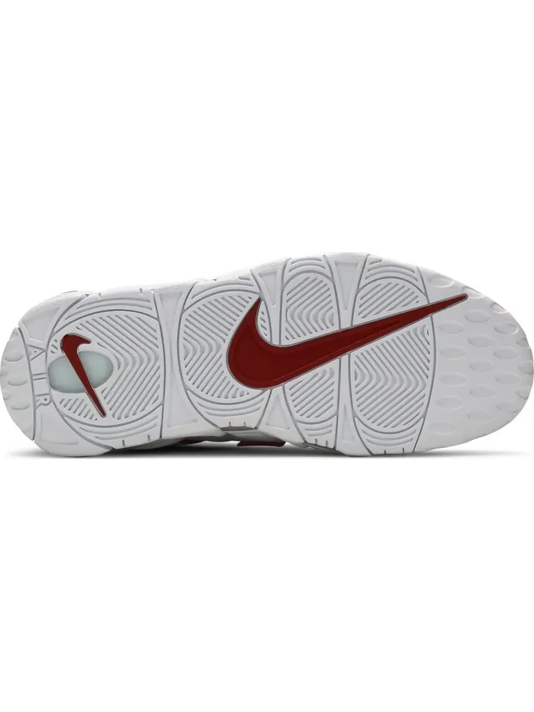 Кроссовки Nike Air More Uptempo 'White Varsity Red' 2021 — изображение 4 из 8, белый