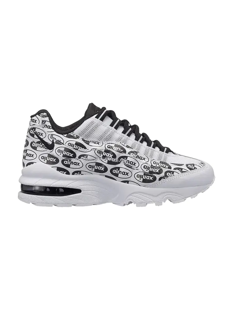 Кроссовки Nike Air Max 95 SE GS 'Logos' — изображение 1 из 1, белый/черный/белый