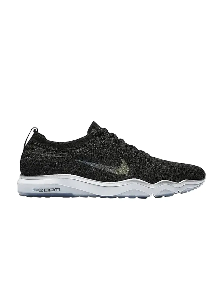 Кроссовки Wmns Air Zoom Fearless Flyknit Metallic 'Black' — изображение 1 из 1, черный
