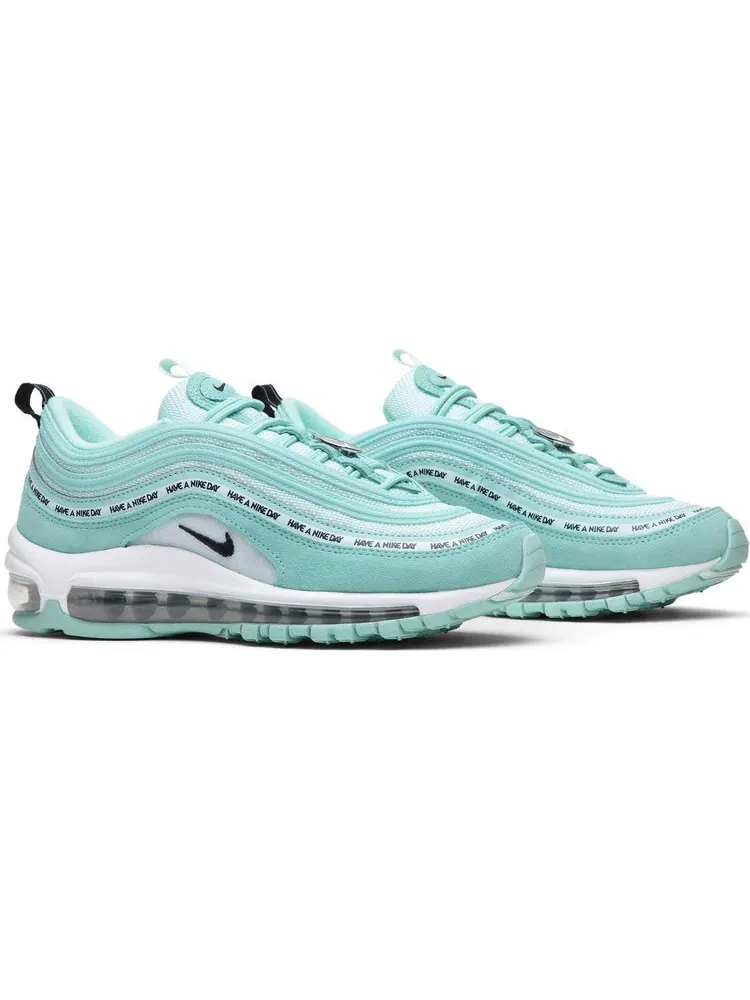 Кроссовки Nike Air Max 97 GS 'Have A Nike Day - Tropical Twist' — изображение 8 из 8, бирюзовый
