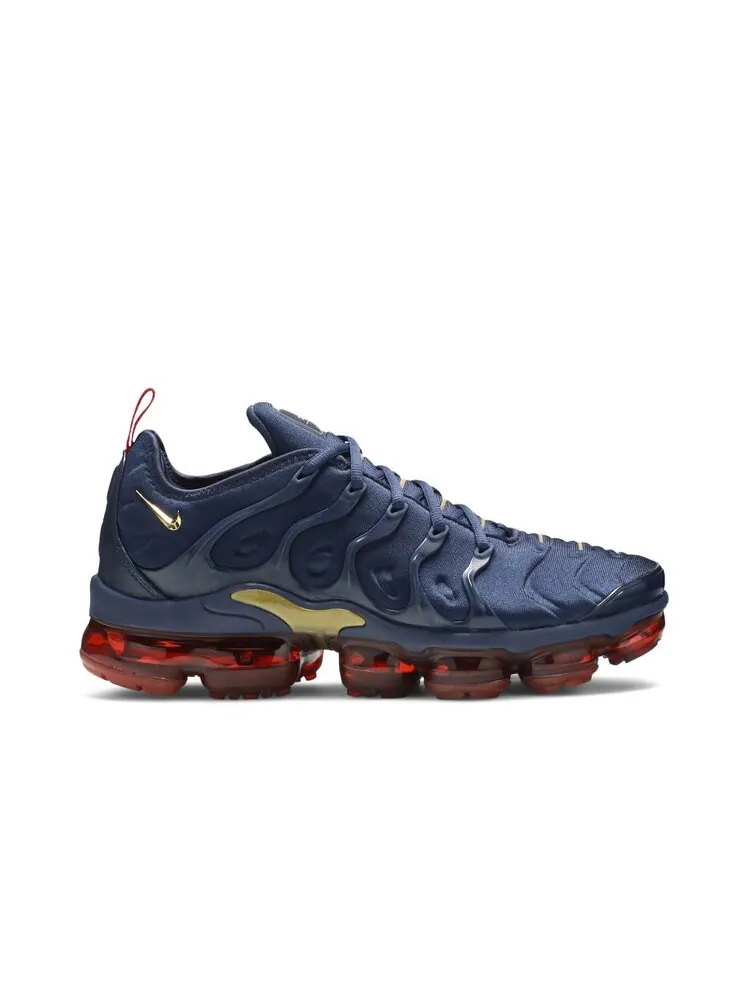 Кроссовки Nike Air VaporMax Plus 'Midnight Navy' — изображение 1 из 4, синий