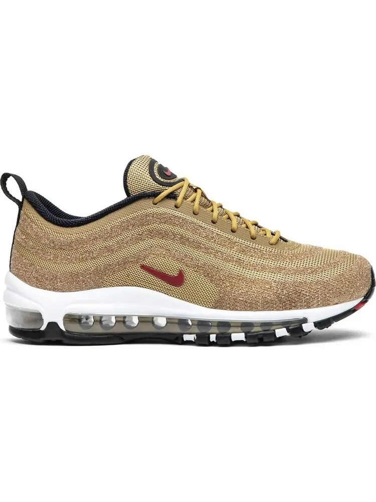 Кроссовки Nike Swarovski x Wmns Air Max 97 LX 'Metallic Gold' — изображение 1 из 8, золото