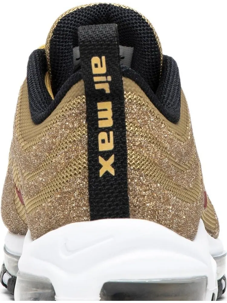 Кроссовки Nike Swarovski x Wmns Air Max 97 LX 'Metallic Gold' — изображение 7 из 8, золото