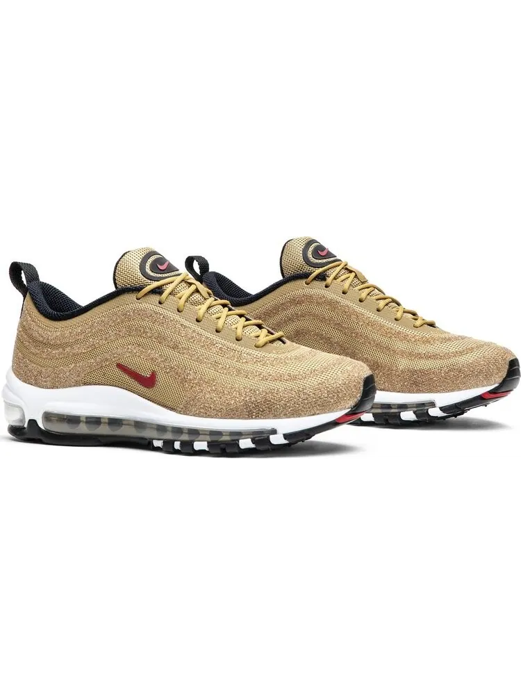 Кроссовки Nike Swarovski x Wmns Air Max 97 LX 'Metallic Gold' — изображение 8 из 8, золото