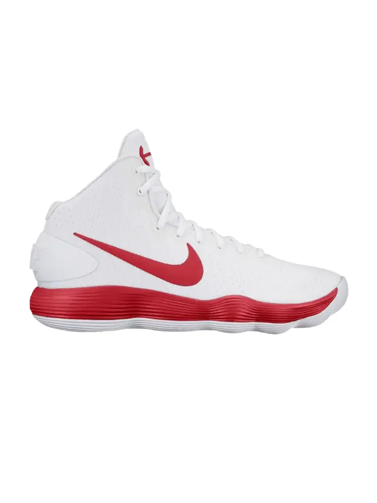 Кроссовки Nike Hyperdunk 2017 TB 'White University Red' — изображение 1 из 1, белый/красный