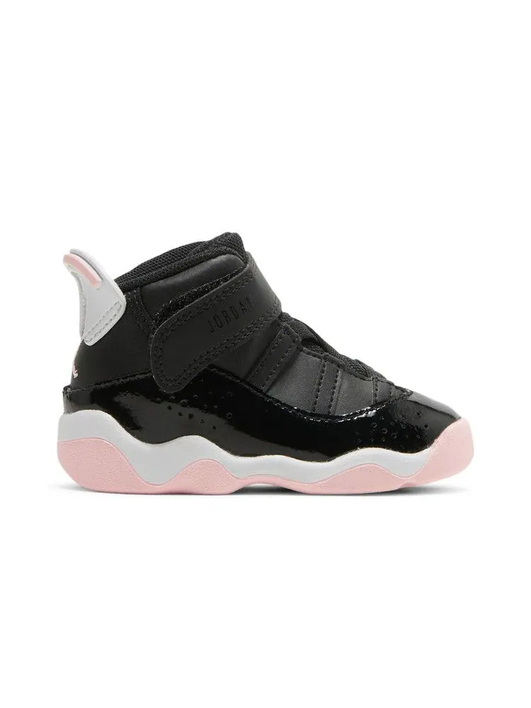 Кроссовки Air Jordan Jordan 6 Rings TD 'Black Arctic Punch' — изображение 2 из 9, черный//белый