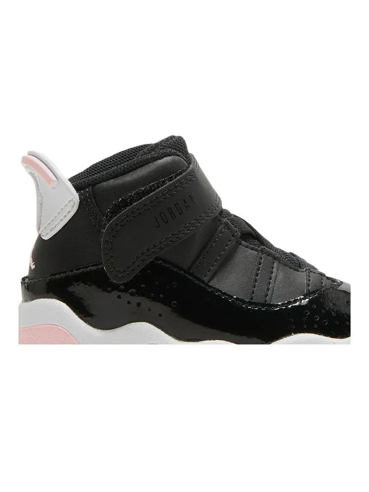 Кроссовки Air Jordan Jordan 6 Rings TD 'Black Arctic Punch' — изображение 3 из 9, черный//белый