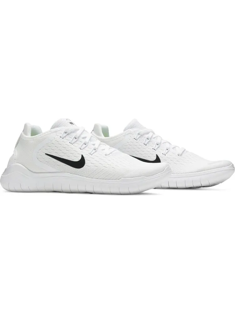 Кроссовки Nike Free RN 2018 'White Black' — изображение 8 из 8, белый