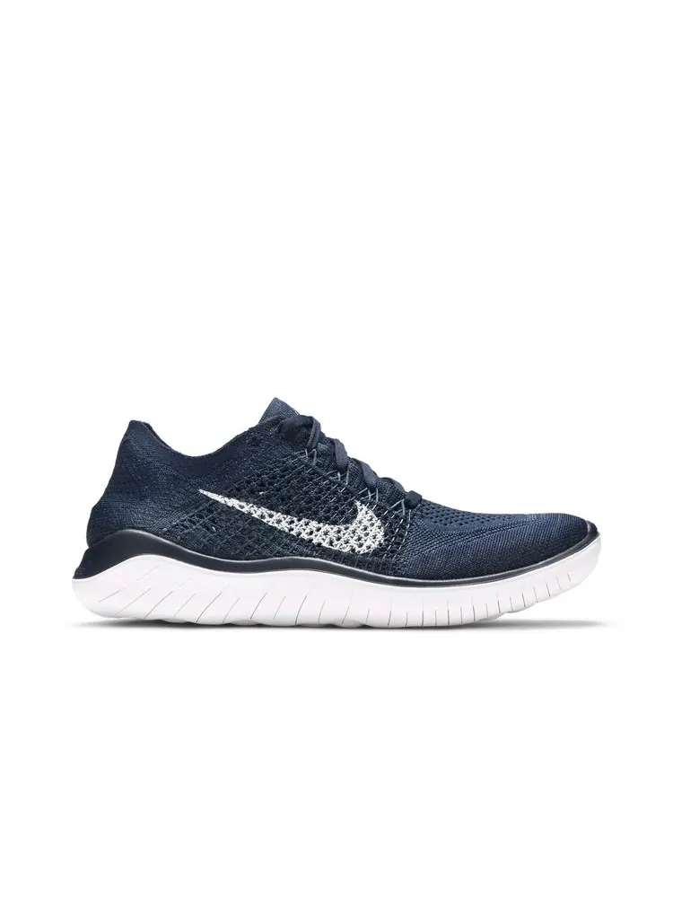 Кроссовки Free RN Flyknit 2018 'College Navy' — изображение 1 из 8, темно-синий
