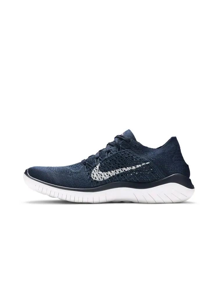 Кроссовки Free RN Flyknit 2018 'College Navy' — изображение 3 из 8, темно-синий