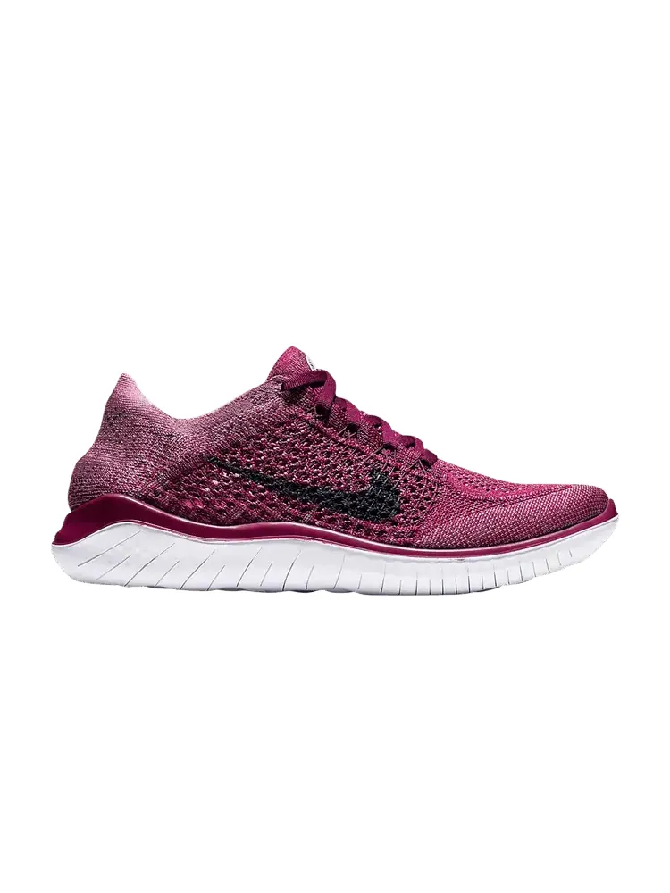Кроссовки Wmns Free RN Flyknit 2018 'Raspberry Red' — изображение 1 из 1, красный