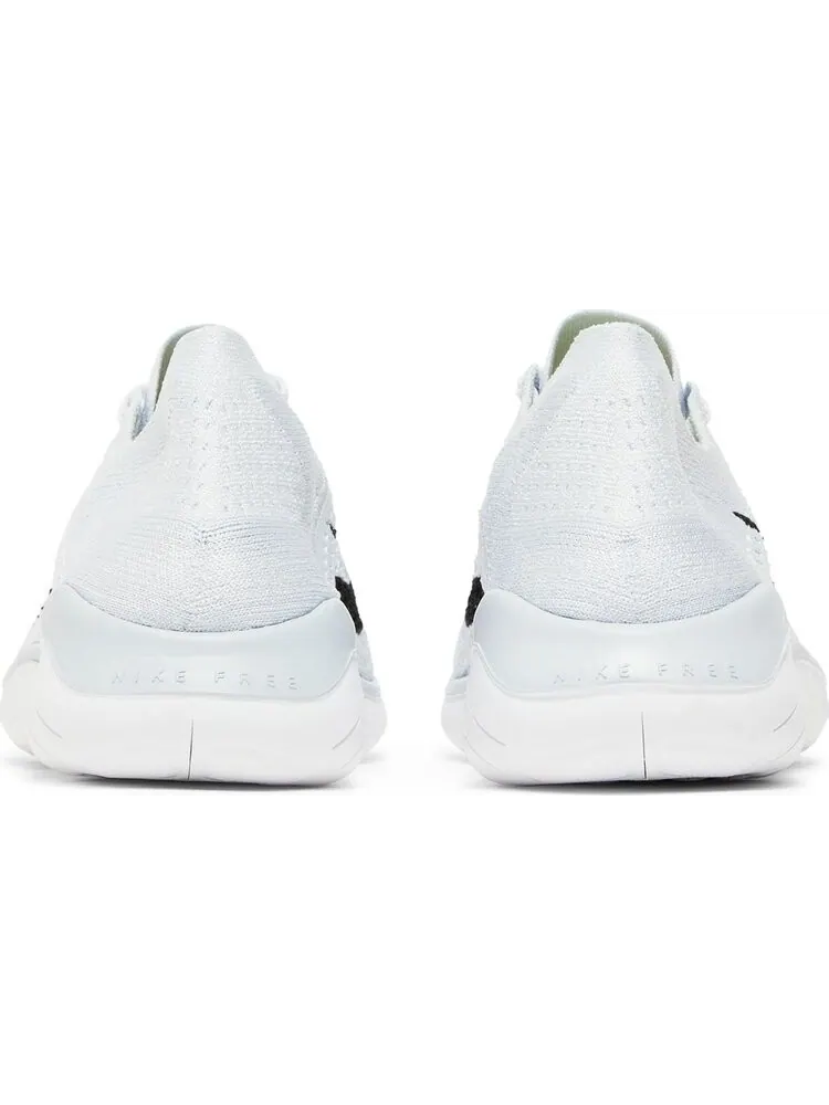 Кроссовки Nike Wmns Free RN Flyknit 2018 'White Platinum' — изображение 6 из 8, белый