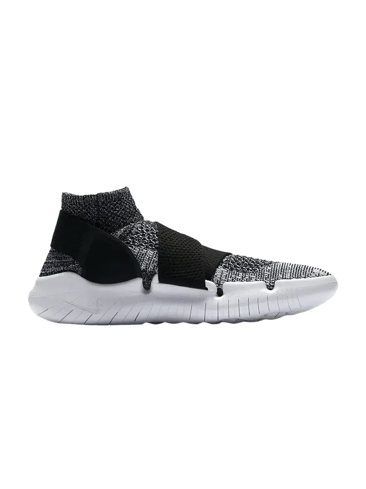 Кроссовки Wmns Free RN Motion FK 2018 'Black White' — изображение 1 из 1, белый