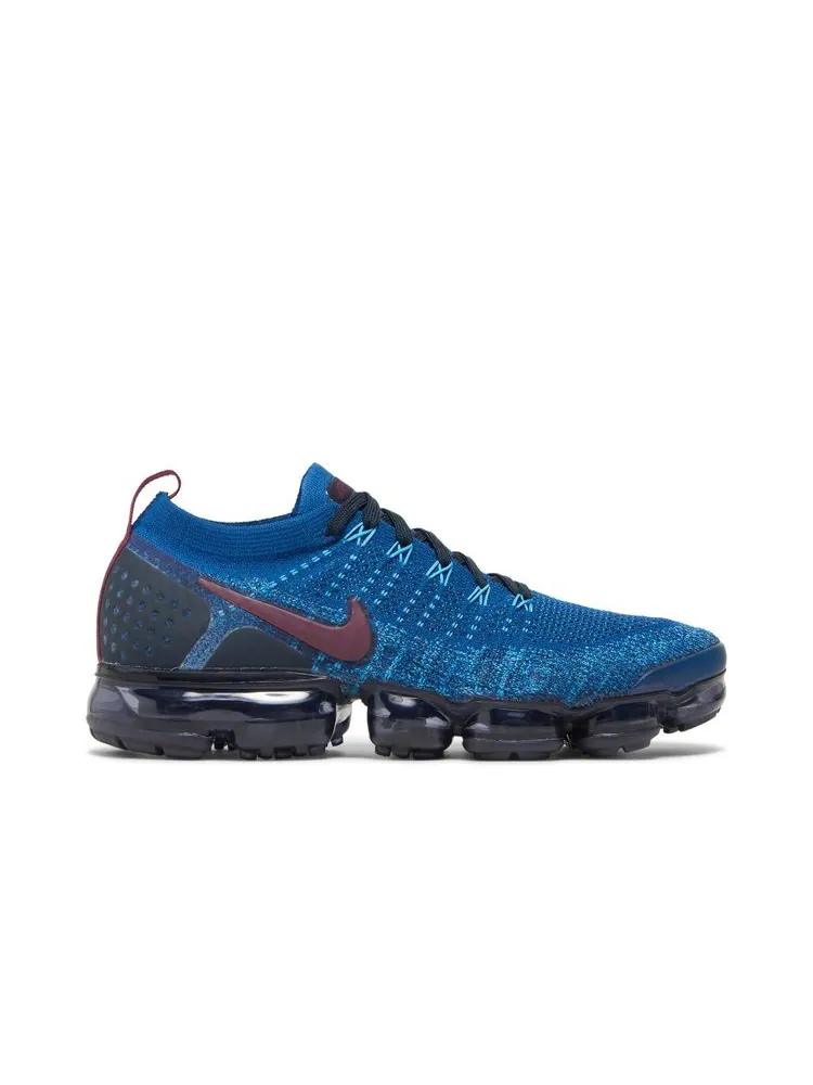 Кроссовки Nike Air VaporMax Flyknit 2 'Gym Blue' — изображение 1 из 4, синий