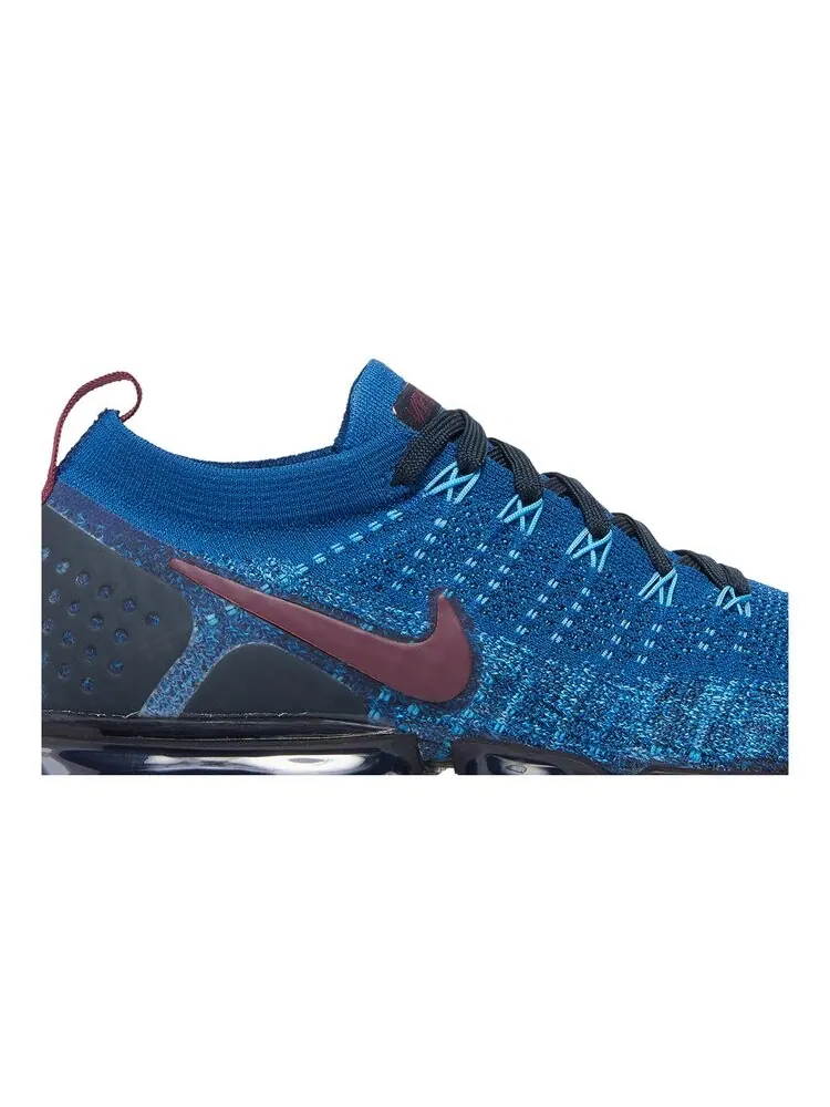 Кроссовки Nike Air VaporMax Flyknit 2 'Gym Blue' — изображение 2 из 4, синий