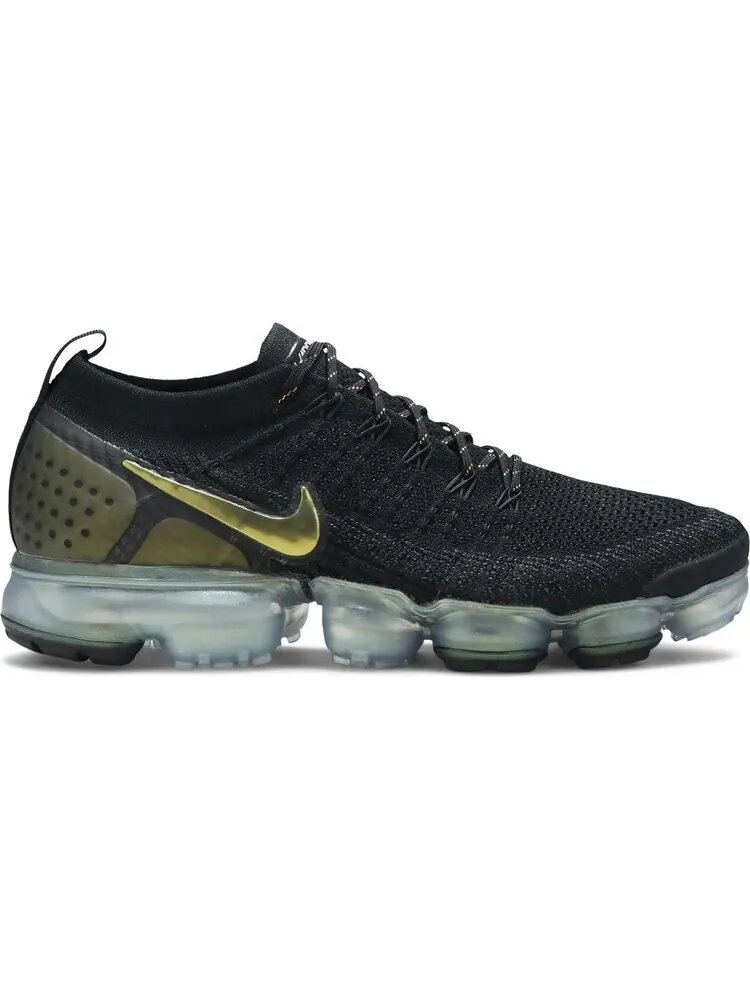 Кроссовки Nike Air VaporMax Flyknit 2 'Black Gold' — изображение 1 из 8, золото