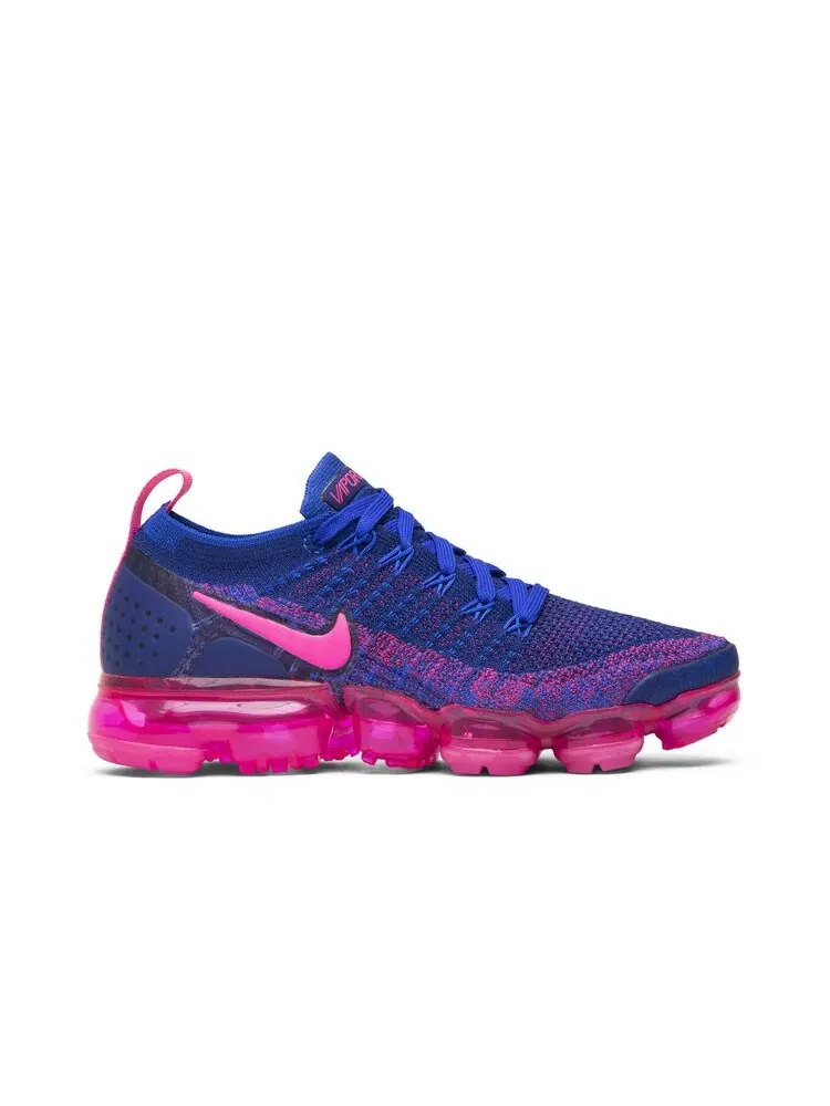 Кроссовки Nike Wmns Air VaporMax Flyknit 2 'Racer Pink Blue' — изображение 1 из 4, розовый
