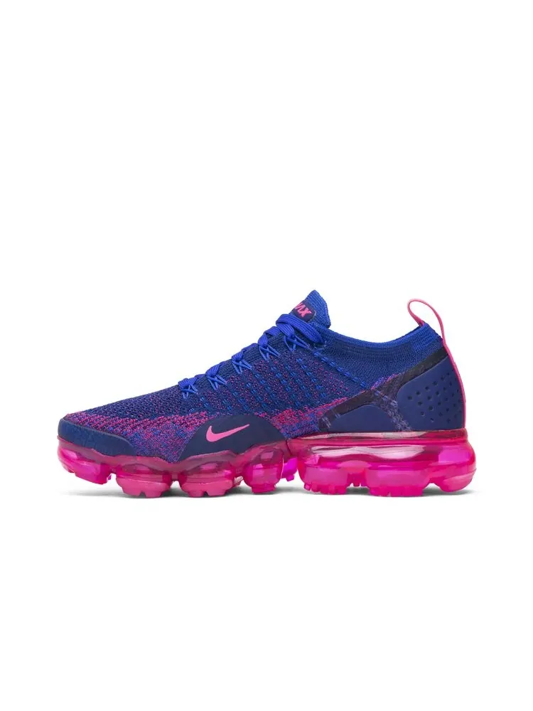 Кроссовки Nike Wmns Air VaporMax Flyknit 2 'Racer Pink Blue' — изображение 3 из 4, розовый