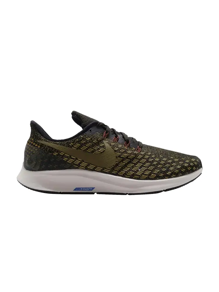 Кроссовки Nike Air Zoom Pegasus 35 'Black Olive' — изображение 1 из 1, зеленый
