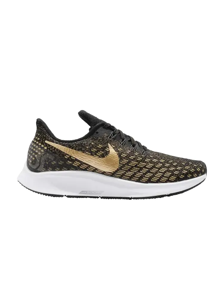 Кроссовки Nike Wmns Air Zoom Pegasus 35 'Metallic Gold' — изображение 1 из 1, черный