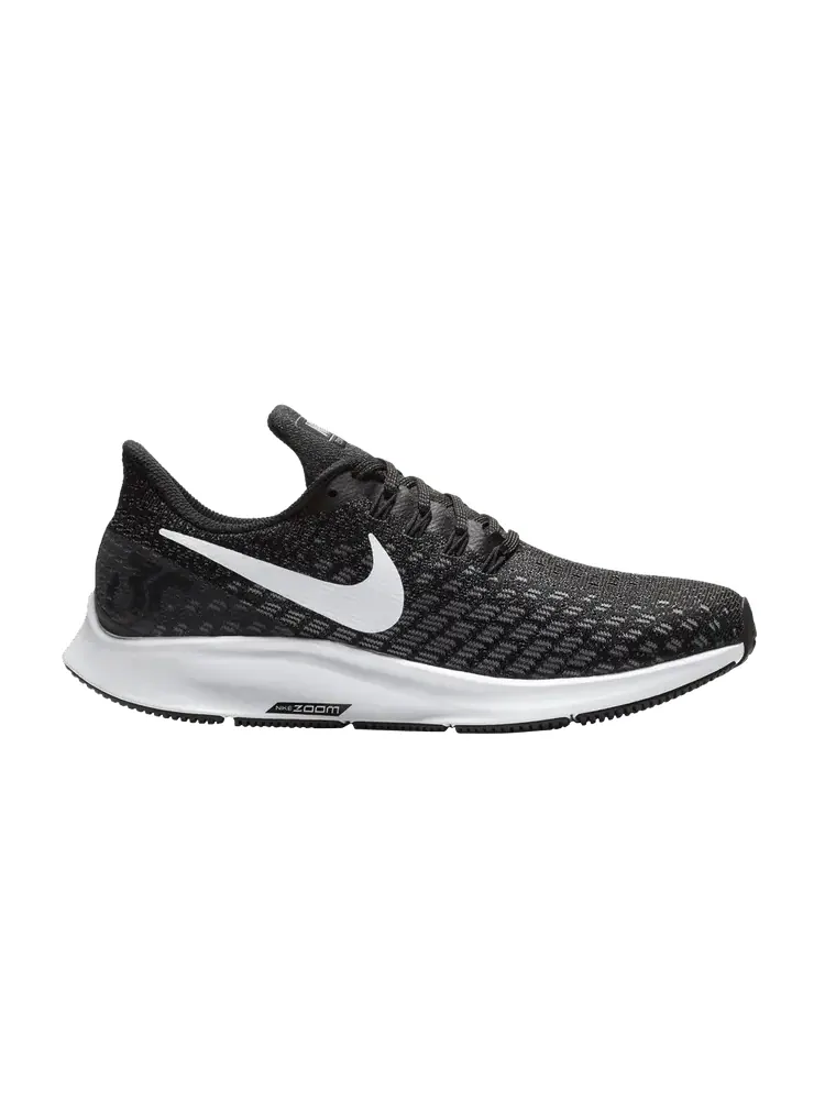 Кроссовки Nike Wmns Air Zoom Pegasus 35 Wide 'Black' — изображение 1 из 1, черный/белый//серый