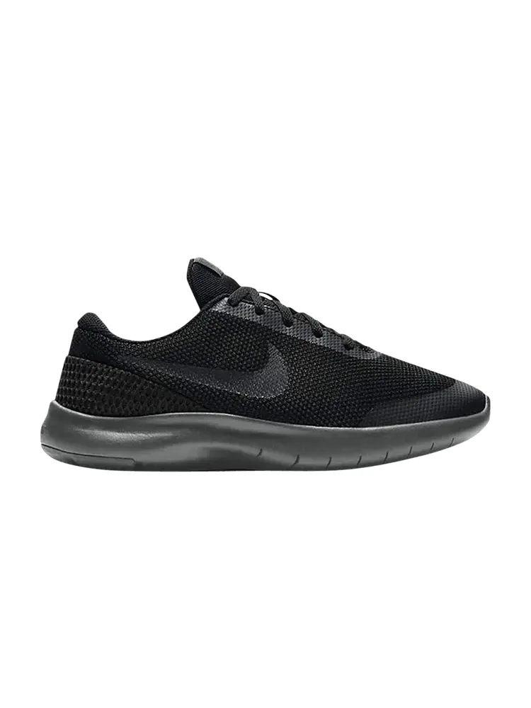 Кроссовки Nike Flex Experience RN 7 GS 'Black Dark Grey' — изображение 1 из 1, черный//темный серый