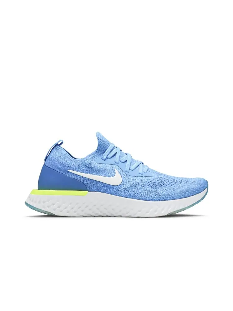 Кроссовки Nike Epic React Flyknit GS 'Blue Glow' — изображение 1 из 4, синий