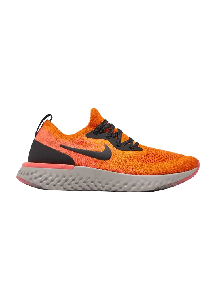 Кроссовки Nike Epic React Flyknit GS 'Copper Flash' — изображение 1 из 9, черный/белый