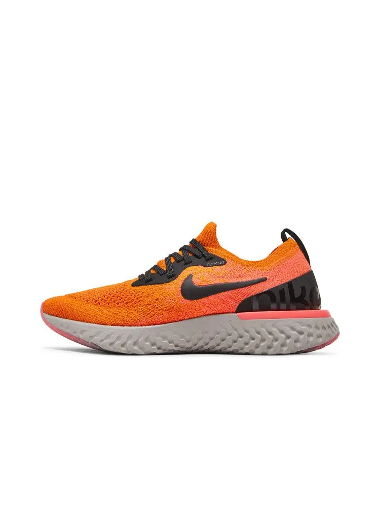 Кроссовки Nike Epic React Flyknit GS 'Copper Flash' — изображение 4 из 9, черный/белый