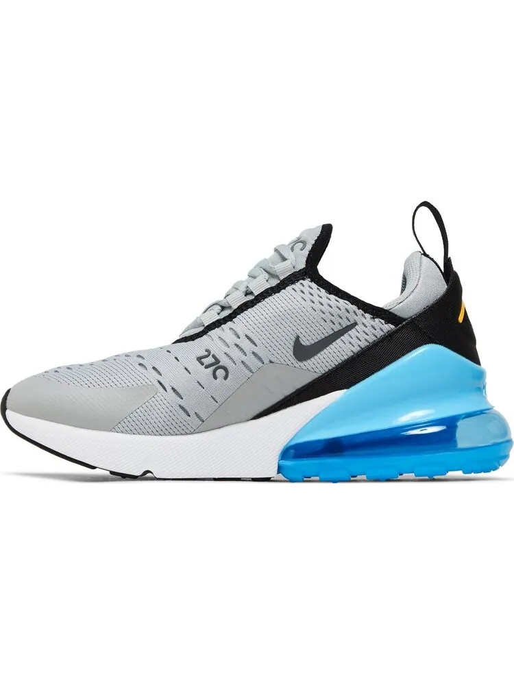 Кроссовки Air Max 270 GS 'Light Smoke Grey Baltic Blue' — изображение 3 из 4, серый