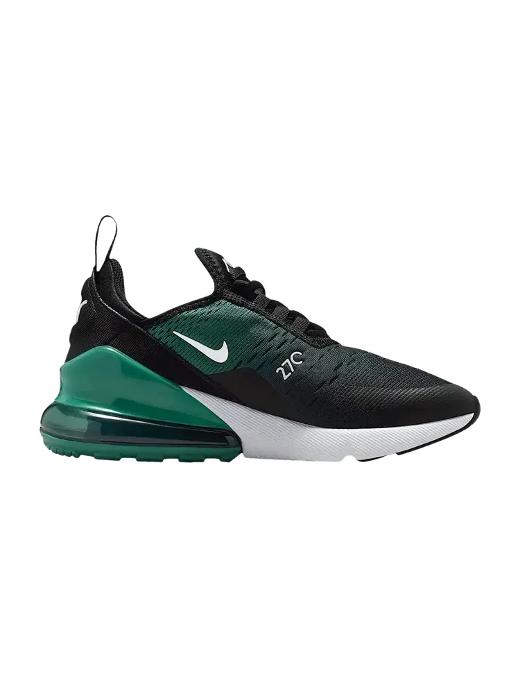 Кроссовки Nike Air Max 270 GS 'Black Evergreen Aura' — изображение 1 из 1, зеленый