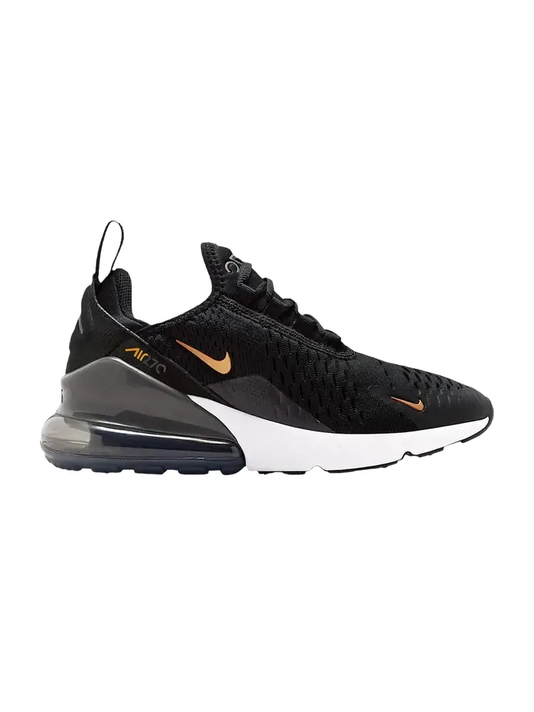 Кроссовки Nike Air Max 270 GS 'Black Laser Orange' — изображение 1 из 1, черный
