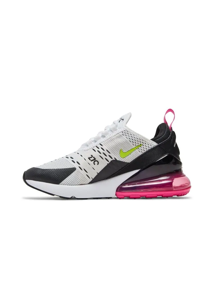 Кроссовки Nike Air Max 270 GS 'White Fuchsia' — изображение 3 из 4, белый