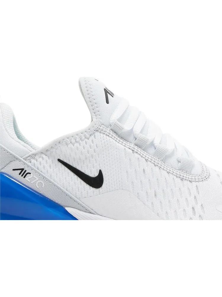 Кроссовки Air Max 270 GS 'White Light Photo Blue' — изображение 2 из 4, белый