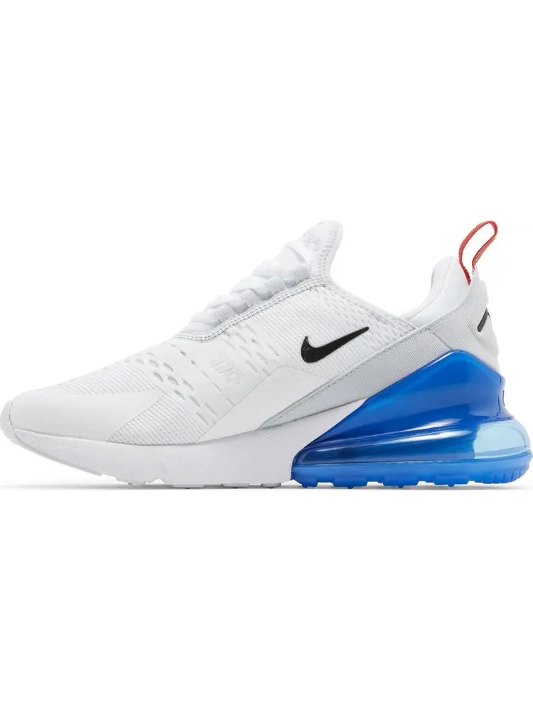 Кроссовки Air Max 270 GS 'White Light Photo Blue' — изображение 3 из 4, белый