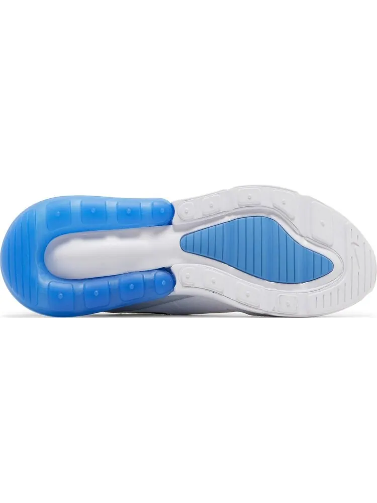 Кроссовки Air Max 270 GS 'White Light Photo Blue' — изображение 4 из 4, белый