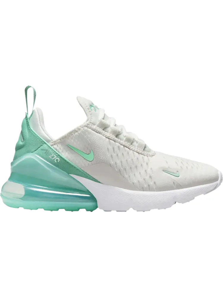 Кроссовки Air Max 270 GS 'White Jade Ice' — изображение 1 из 1, белый