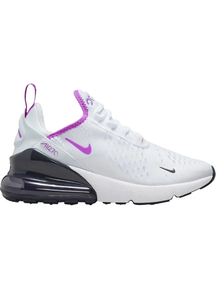 Кроссовки Air Max 270 GS 'White Fuchsia Dream' — изображение 1 из 1, белый