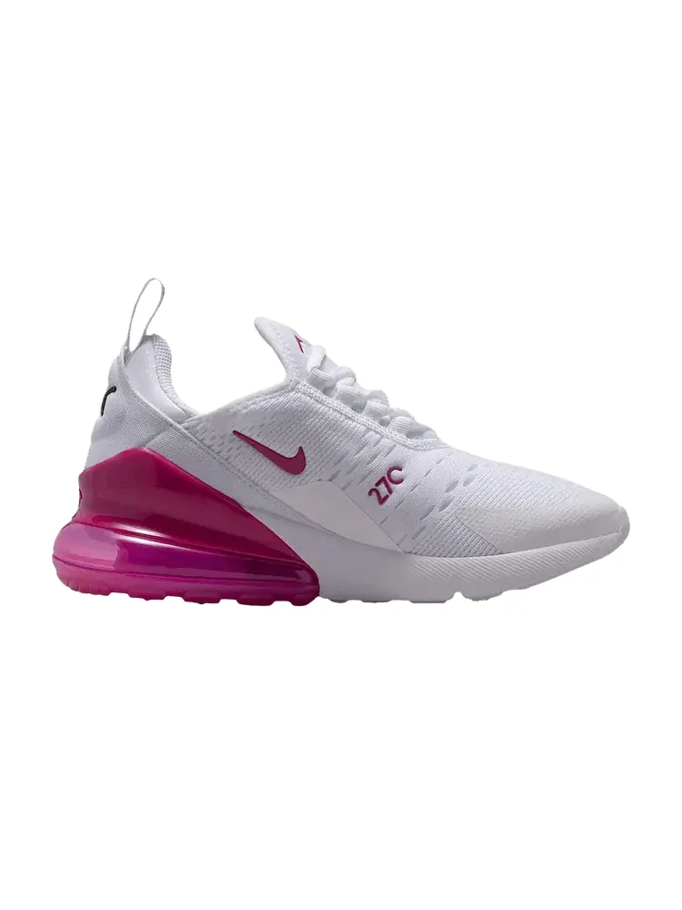 Кроссовки Nike Air Max 270 GS 'White Sweet Beet' — изображение 1 из 1, белый