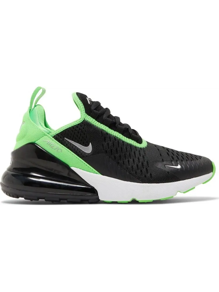 Кроссовки Nike Air Max 270 GS — изображение 1 из 8, зеленый черный