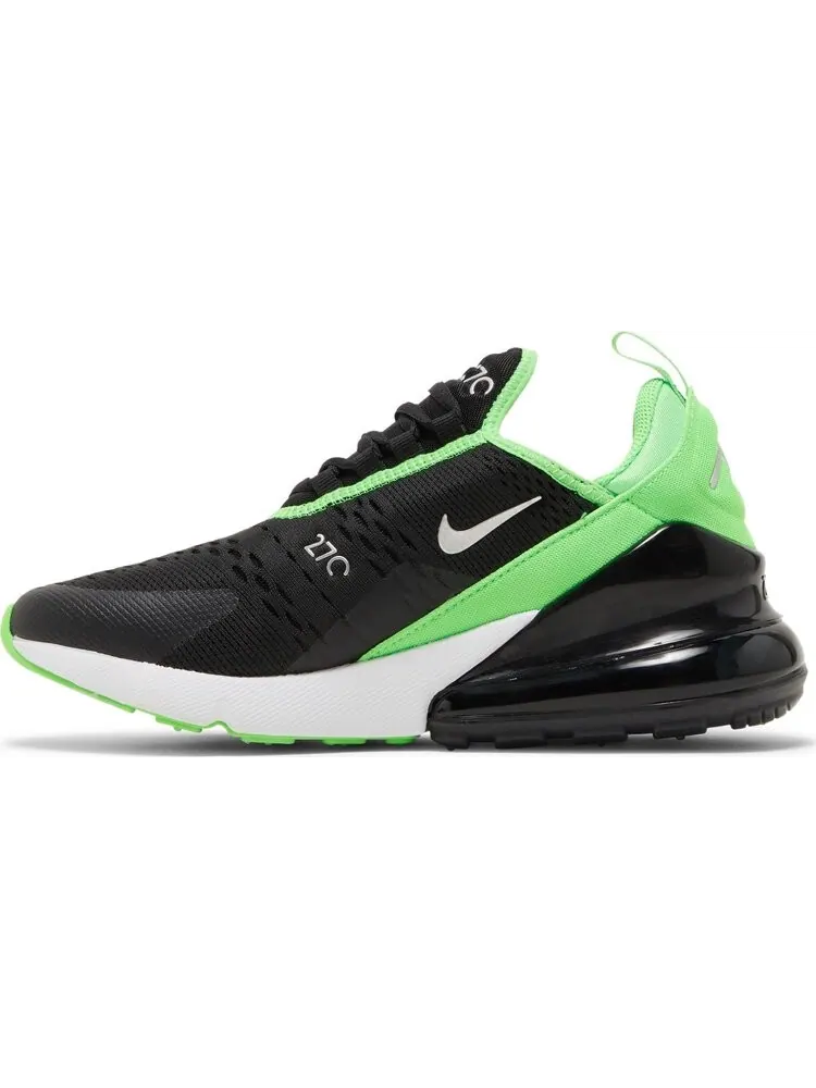 Кроссовки Nike Air Max 270 GS — изображение 3 из 8, зеленый черный