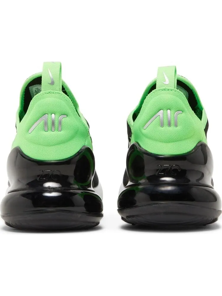 Кроссовки Nike Air Max 270 GS — изображение 6 из 8, зеленый черный