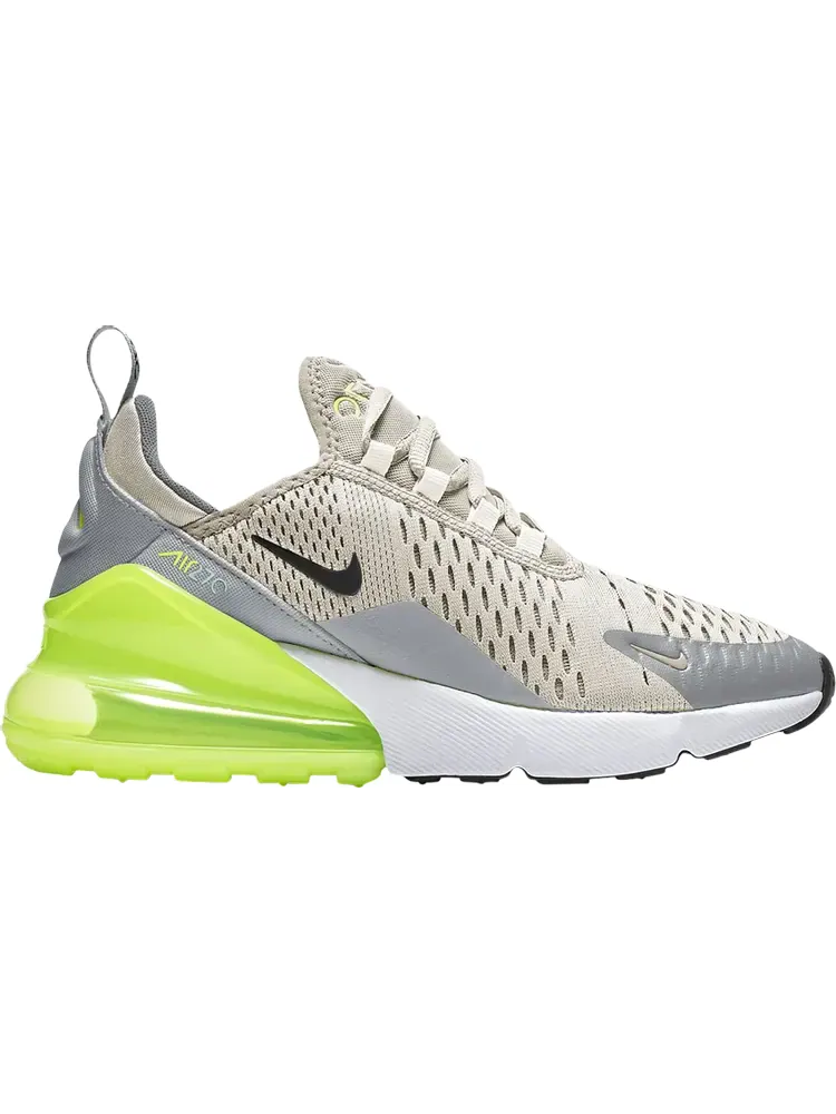Кроссовки Nike Air Max 270 GS 'Light Bone Volt' — изображение 1 из 1, бежевый