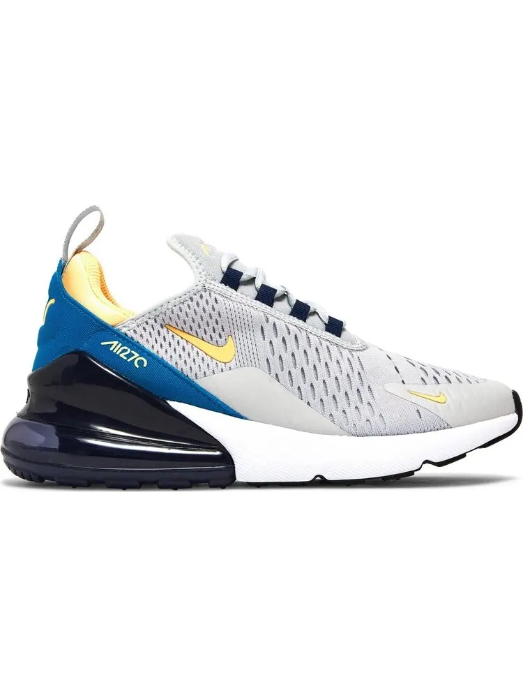 Кроссовки Nike Air Max 270 GS 'Grey Fog Midnight Navy' — изображение 1 из 8, серый