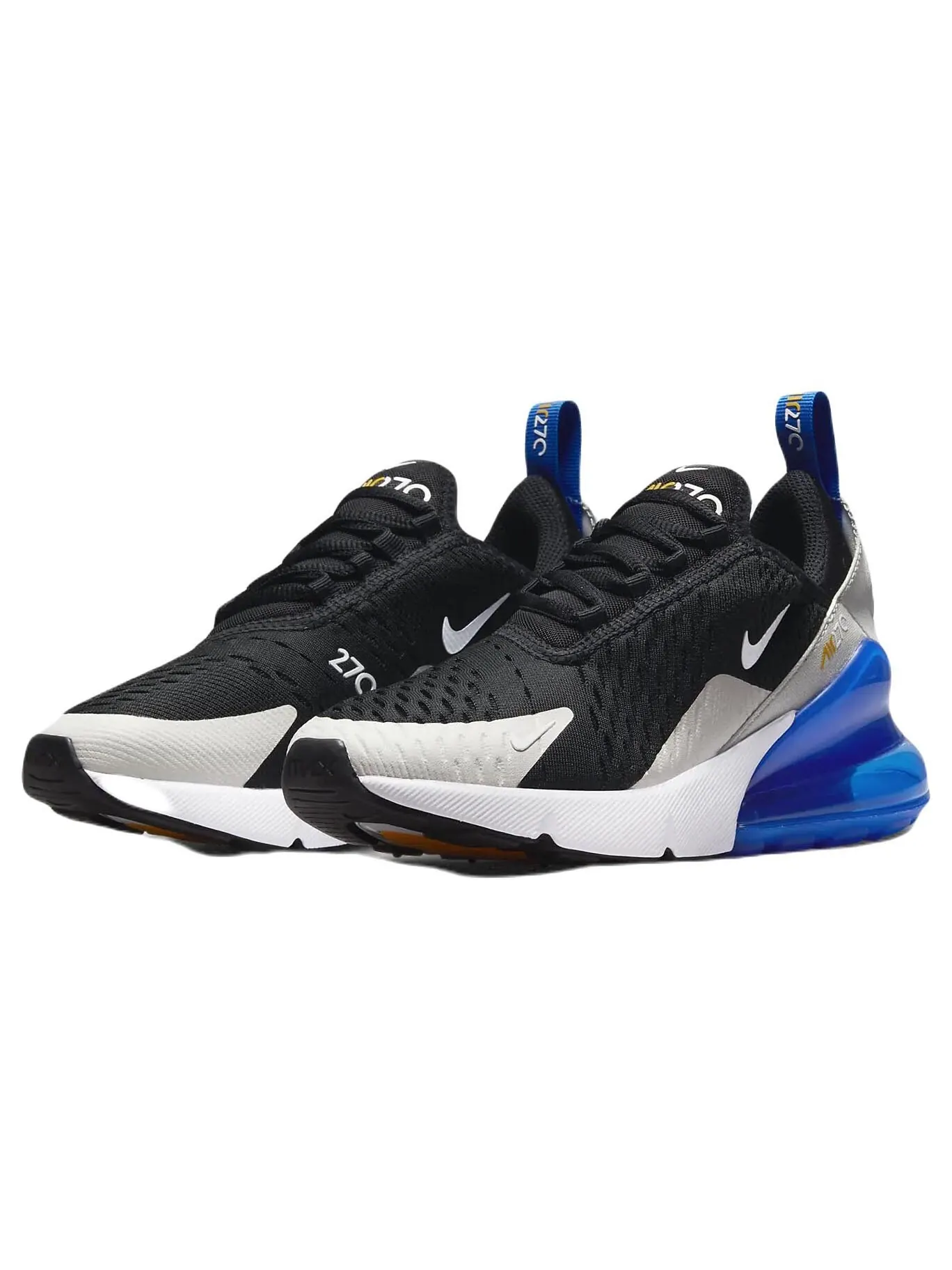 Кроссовки Nike Air Max 270 — изображение 2 из 7, черный/кремовый/синий
