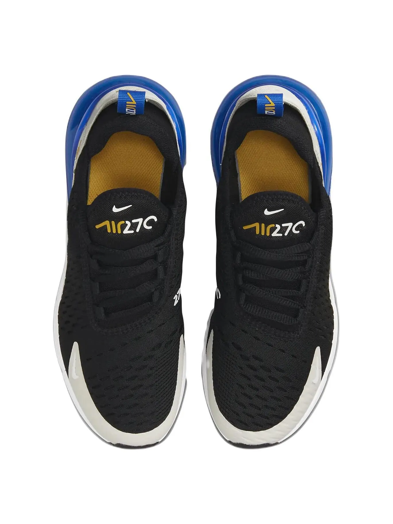 Кроссовки Nike Air Max 270 — изображение 3 из 7, черный/кремовый/синий
