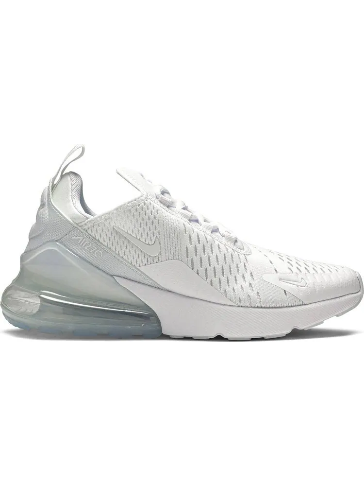 Кроссовки Nike Air Max 270 GS 'White Silver' — изображение 1 из 8, белый