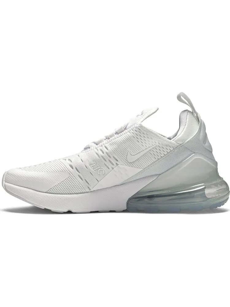 Кроссовки Nike Air Max 270 GS 'White Silver' — изображение 3 из 8, белый