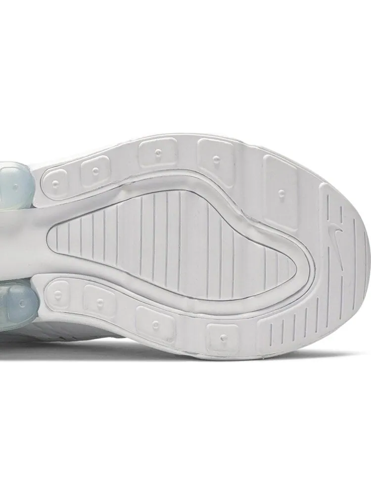 Кроссовки Nike Air Max 270 GS 'White Silver' — изображение 5 из 8, белый