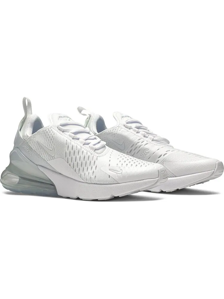 Кроссовки Nike Air Max 270 GS 'White Silver' — изображение 8 из 8, белый
